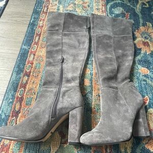 Gianni Bini Suede over the knee boots